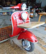 Front Half Vespa 150 Side / Drinks Table