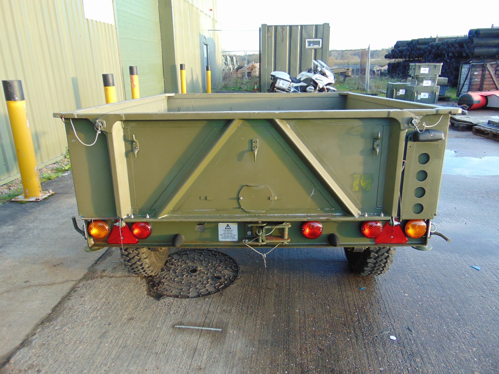 UK MoD Reserve Stock Penman Trailer GS Light Weight Cargo Land Rover - Image 37 of 96
