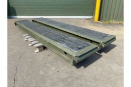 Pair of Heavy duty Aluminium Infill Decks/Ramps