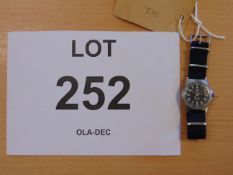 Rare CWC Royal Marines / Navy Issue Service Watch