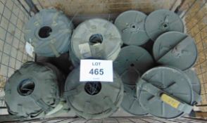 17 x D10 CABLE Reels & Cable