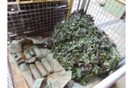 CVRT Weapon Cleaning Kits and Unissued Woodland Camo Nets