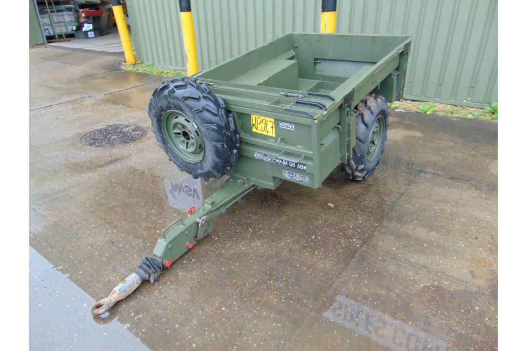 Logic SMT172B 2 wheel ATV Quad Bike Trailer with Drop Tailgate - Image 2 of 18