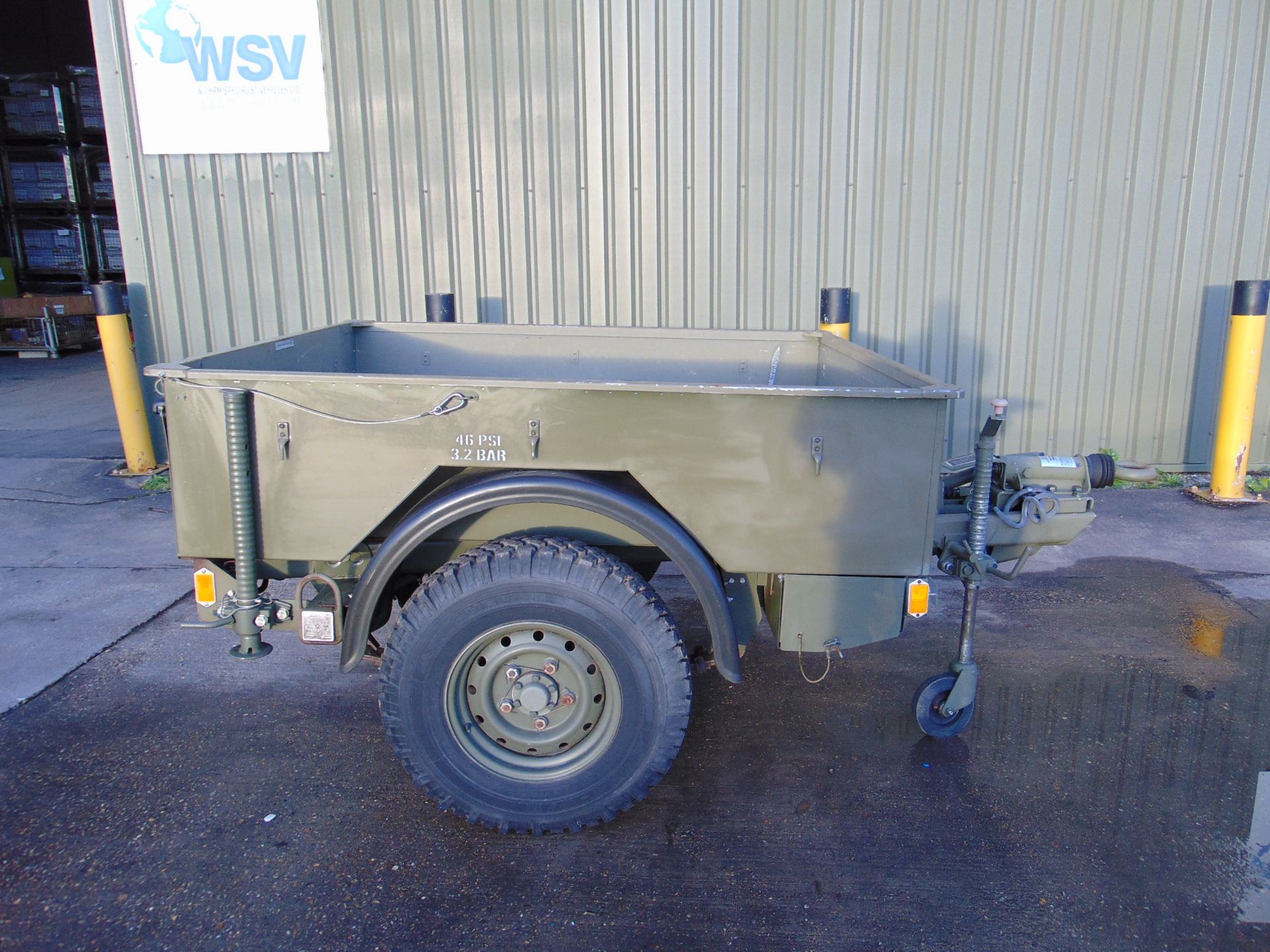 UK MoD Reserve Stock Penman Trailer GS Light Weight Cargo Land Rover - Image 7 of 96