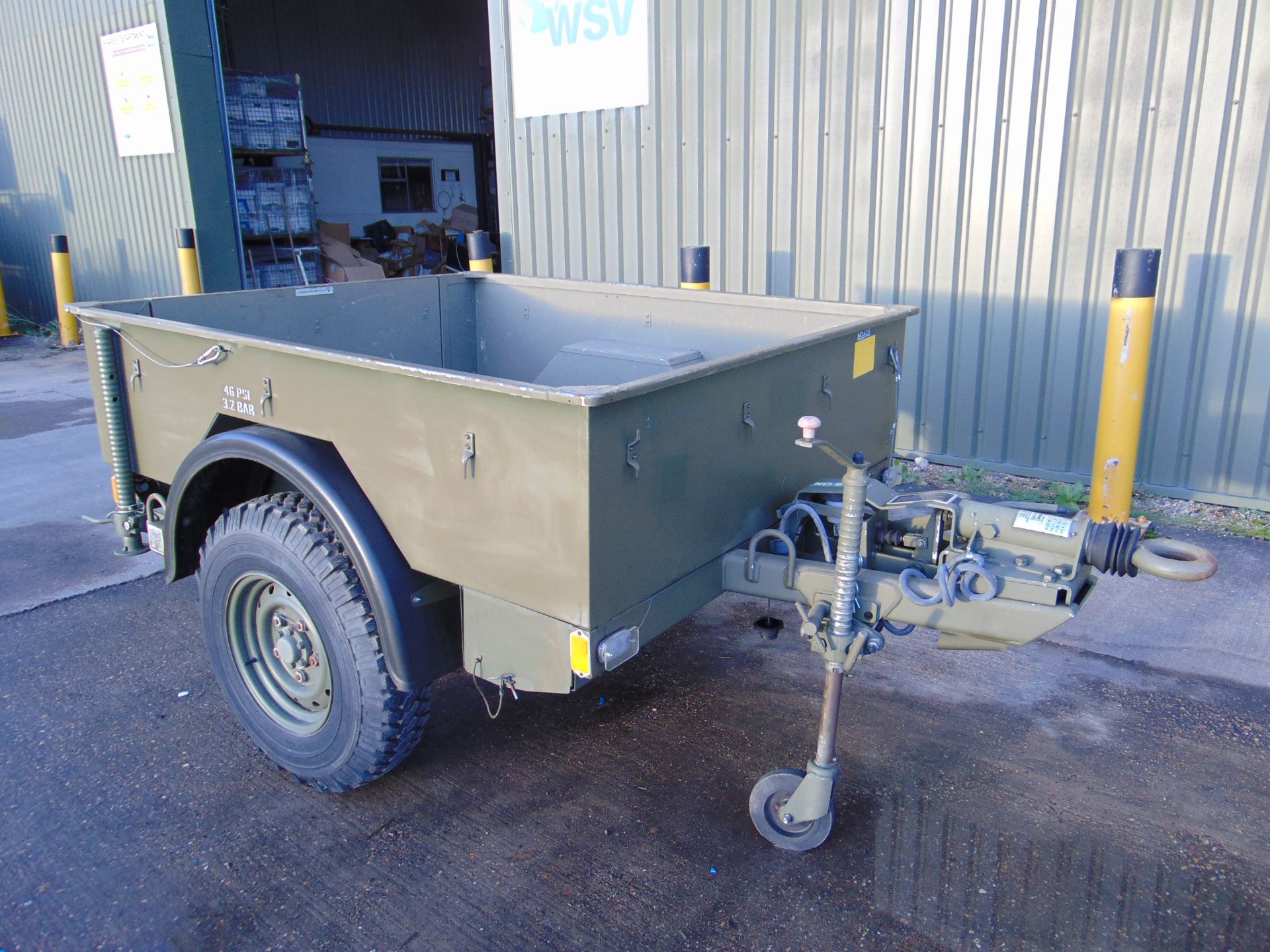 UK MoD Reserve Stock Penman Trailer GS Light Weight Cargo Land Rover - Image 17 of 96