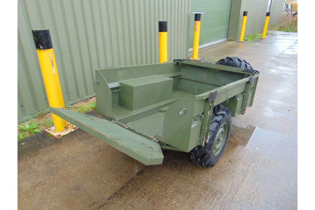 Logic SMT172B 2 wheel ATV Quad Bike Trailer with Drop Tailgate - Image 11 of 18
