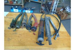 5 x Jerry Can Spouts and 2 x Grease Guns