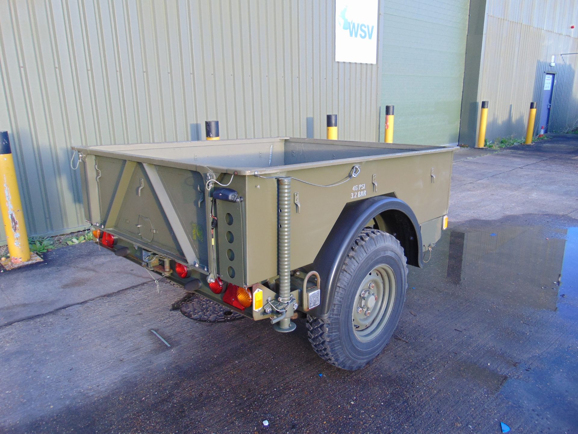 UK MoD Reserve Stock Penman Trailer GS Light Weight Cargo Land Rover - Image 9 of 96