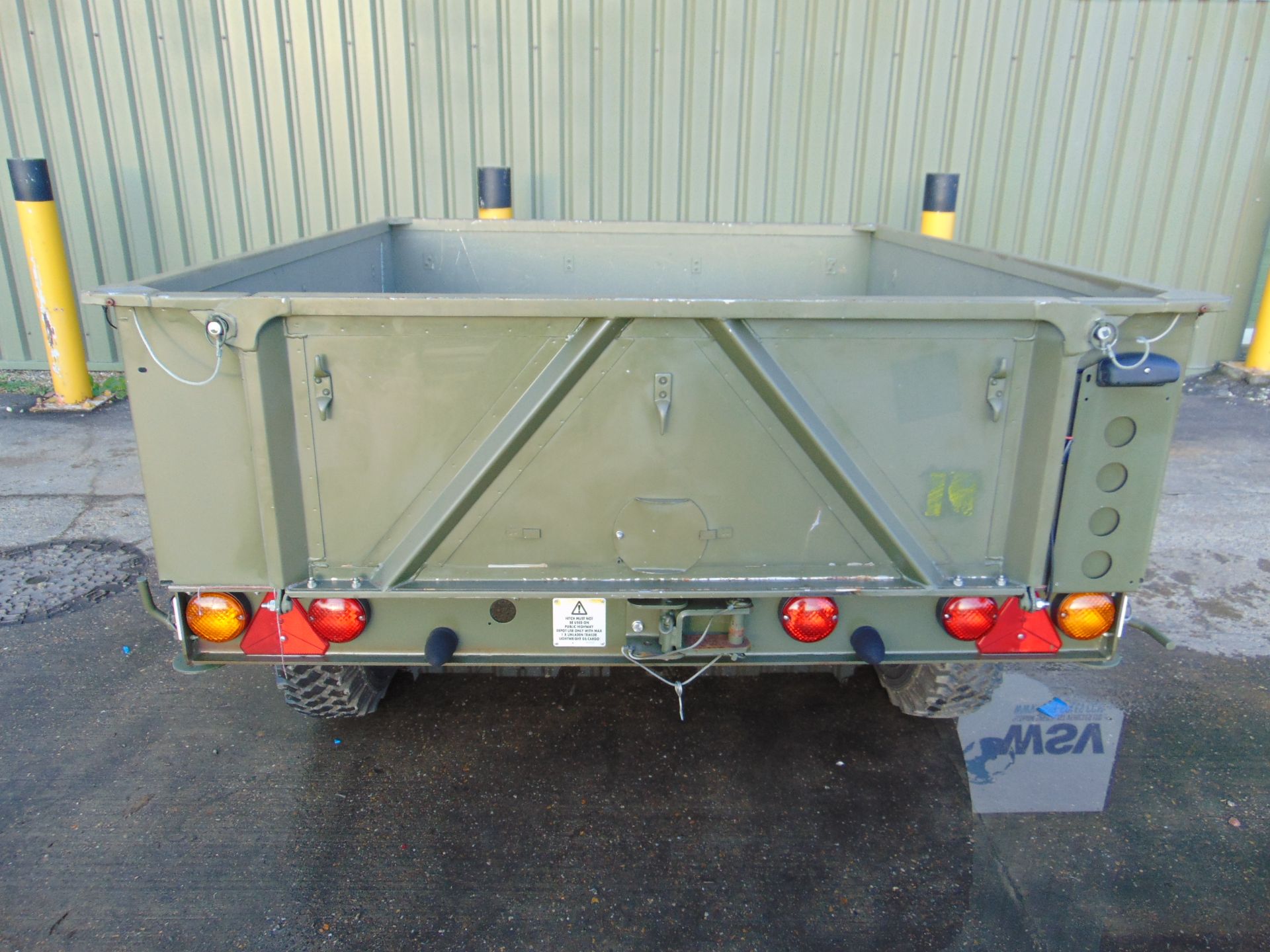 UK MoD Reserve Stock Penman Trailer GS Light Weight Cargo Land Rover - Image 13 of 96