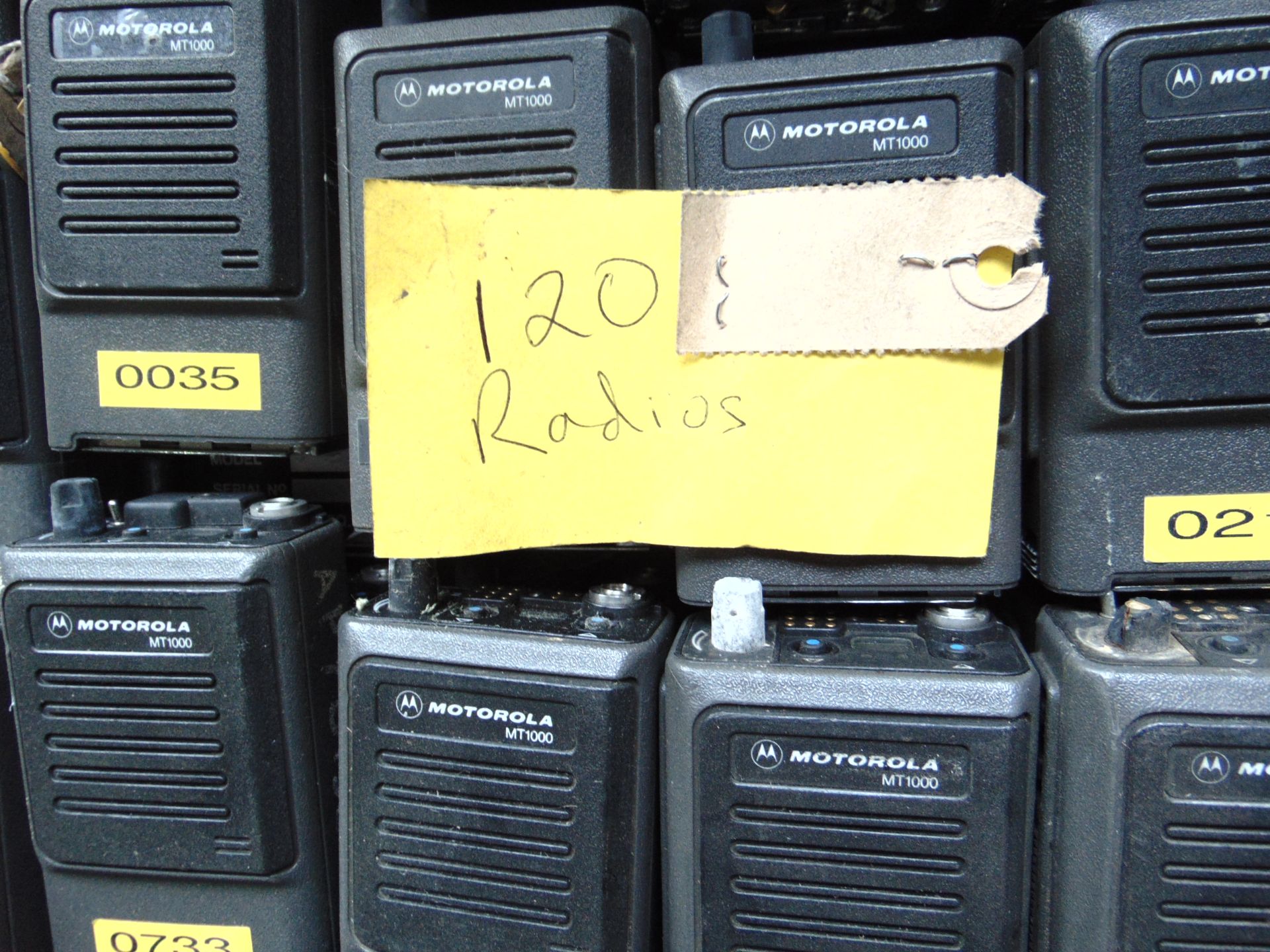 1 x Stillage of Clansman Radio Equipment inc MT1000 Walkie-Talkies x 120, Chargers ect - Image 10 of 10