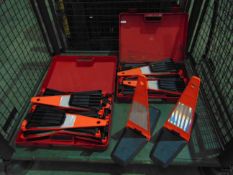 Folding Flat Blade Quick Cones