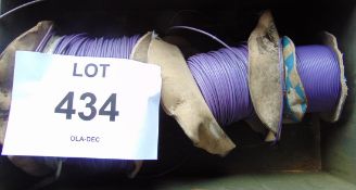 3 x Large Rolls of Ripaults Electrical Wire - New Unused