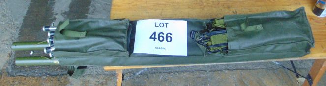 Unissued Clansman Antenna Mast C/W Guy Rope, Pegs Ect