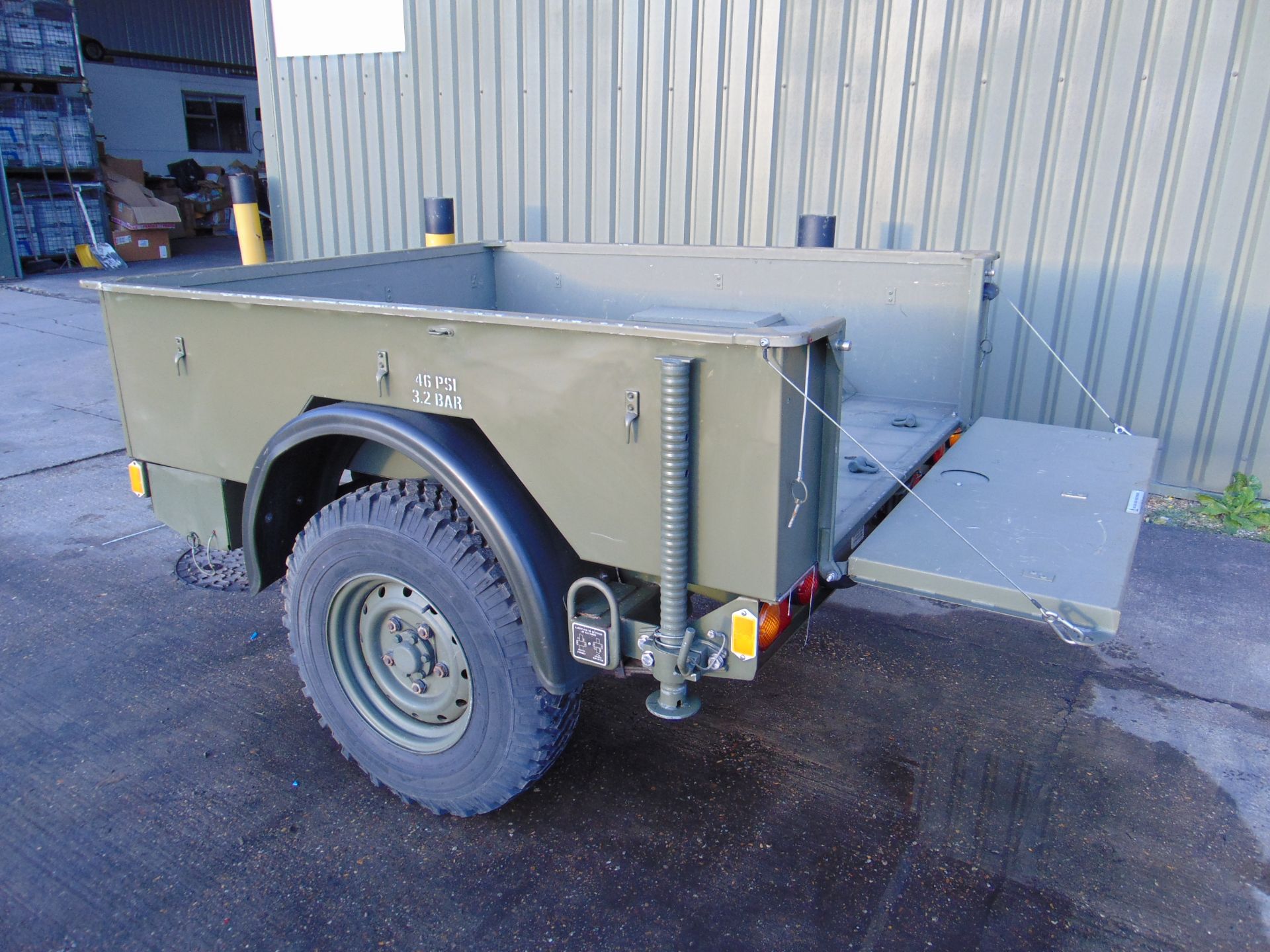UK MoD Reserve Stock Penman Trailer GS Light Weight Cargo Land Rover - Image 47 of 96
