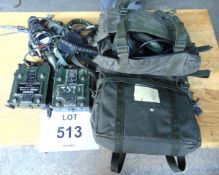 2 x Clansman UK RT 350 Transmitter Receivers w/ Kit