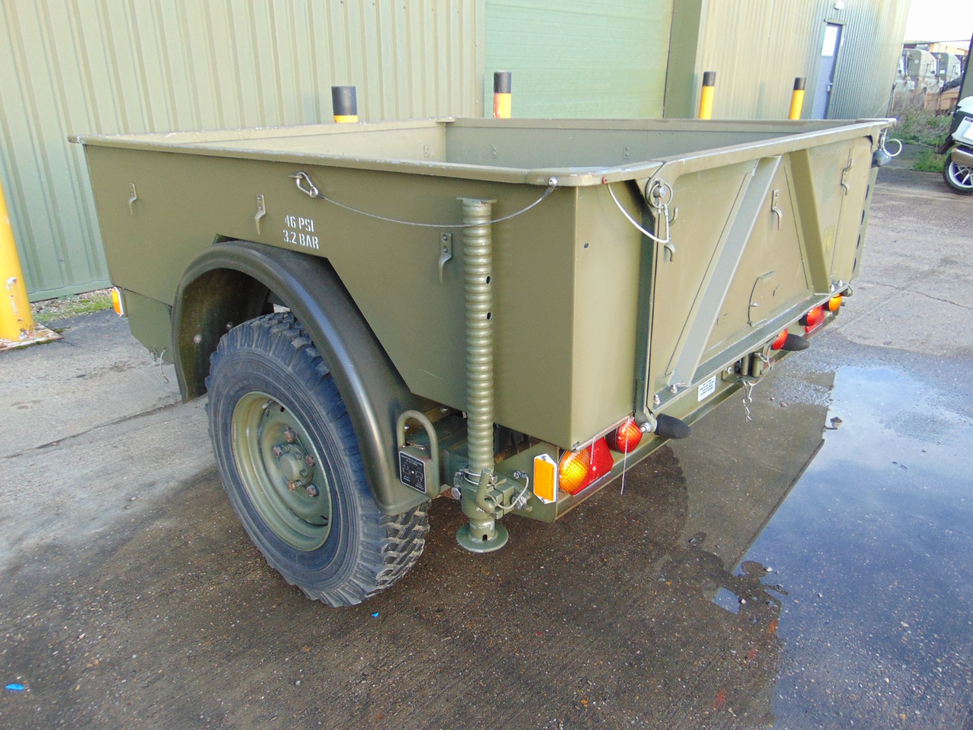 UK MoD Reserve Stock Penman Trailer GS Light Weight Cargo Land Rover - Image 11 of 96