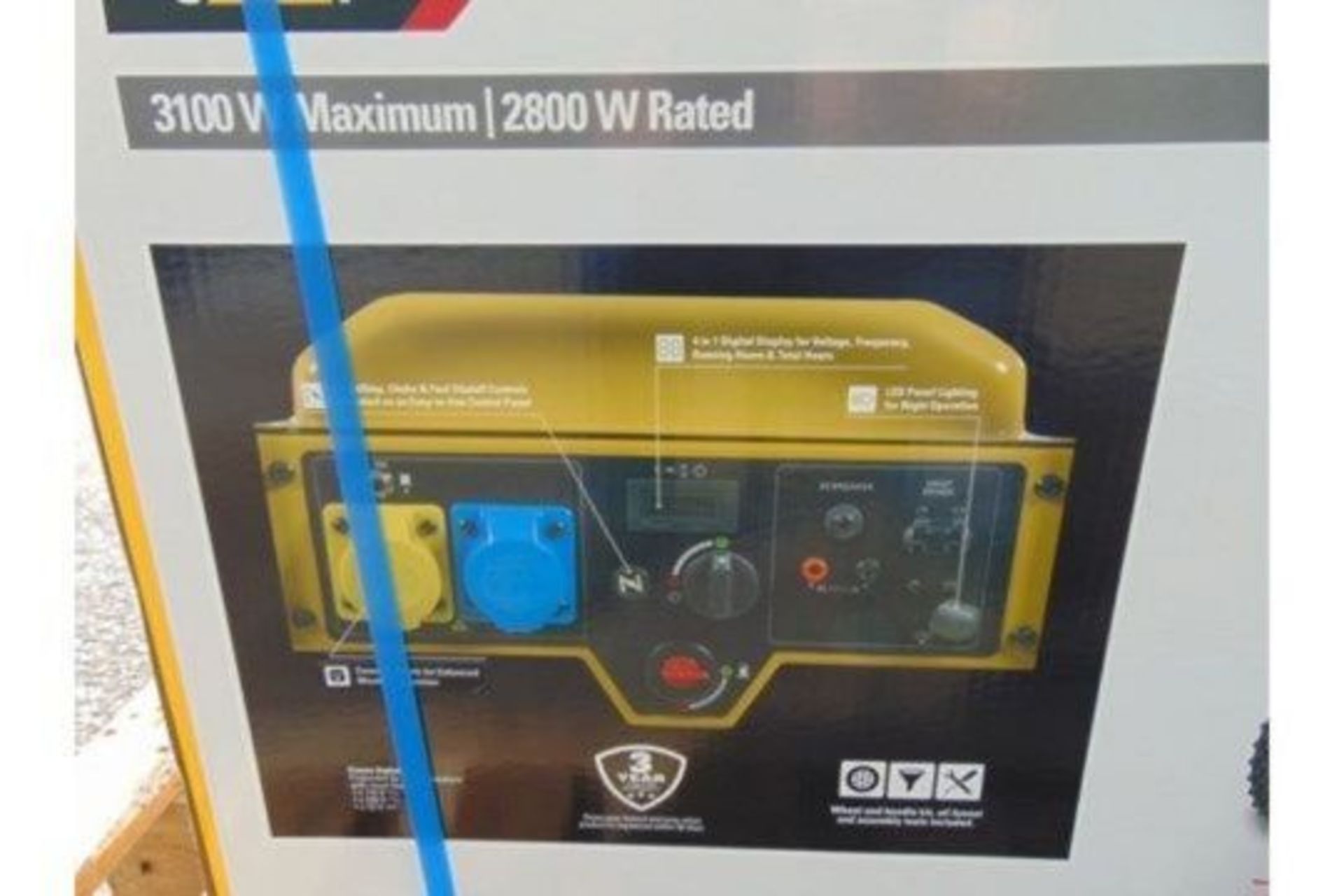 UNISSUED Caterpillar RP3100 industrial Petrol Generator Set. - Image 6 of 9
