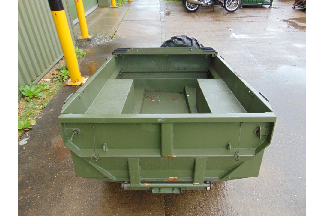 Logic SMT172B 2 wheel ATV Quad Bike Trailer with Drop Tailgate - Image 9 of 18