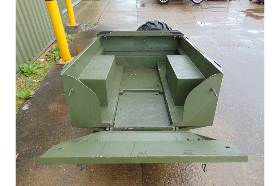 Logic SMT172B 2 wheel ATV Quad Bike Trailer with Drop Tailgate - Image 12 of 18