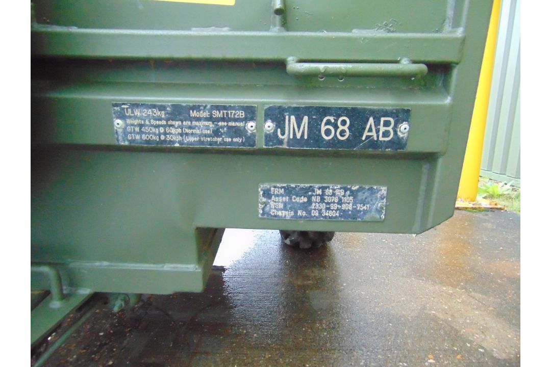 Logic SMT172B 2 wheel ATV Quad Bike Trailer with Drop Tailgate - Image 13 of 18