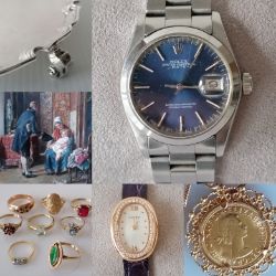 Jewellery, Watches, Silver & Collectibles