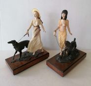 An Albany Fine China limited edition figure of Khartoum and Deauville, both with certificates