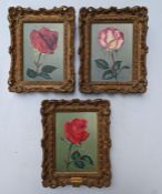 James Noble (1919-1989), SUPER STAR, MY LOVE, HANDEL, oil on board, all signed, each 11.5 x 16.5 cm