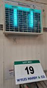 Two INSECTUCLEAR 2-Tube UV Insectocutors