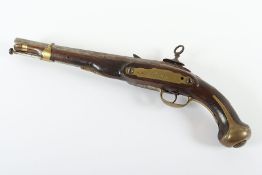 Steinschlosspistole, Spanien, um 1790