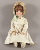 Porzellankopfpuppe, 2.H.19.Jh.