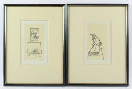 Ernst, Max, zwei Arbeiten, R.