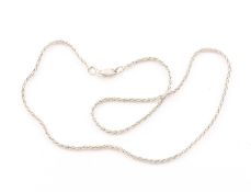 Kette, 750/ooo WG, L 37, 5,4g