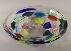 Grosse Schale, Glas, MURANO