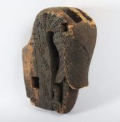 Architekturschmuck der Batak, Holz, INDONESIEN, 20.Jh.