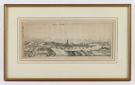 Prospekt Wien, Stich, gerahmt