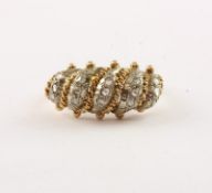 Diamantring, 750/ooo GG, 5,4g