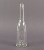 KLEINE FLASCHE, Glas, Sankt Petersburg, um 1830