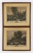 Teniers, nach, zwei Stiche, R.