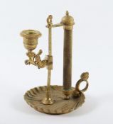 EMPIRE-HANDLEUCHTER, Bronze, um 1800, lt. Einlieferer: Amalie Marie Prinzessin von Hohenlohe