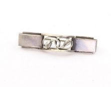 Brosche, 830/ooo Silber, W. KR punziert