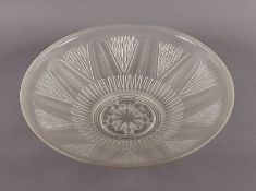 ART-DECO-SCHALE, Glas, best., Frankreich, im 1920