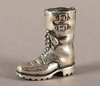 Miniatur-Stiefel 800/ooo Italien, 20.Jh.