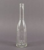 KLEINE FLASCHE, Glas, Sankt Petersburg, um 1830