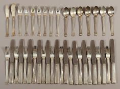 ART-DECO-BESTECKKONVOLUT, 800/ooo, DEUTSCH, 20.Jh.