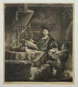 Rembrandt, Radierung, 
