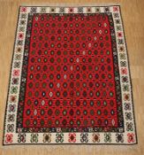 Teppich Kelim, Balkan, 385 x 260, Zustand B