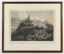 Godesburg, Aquatinta, R.