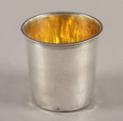 Becher, 800/ooo, wohl deutsch, um 1800