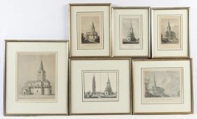 6 Ansichten, Doppelkirche zu Schwarzrheindorf, R.