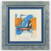 Brandy, Robert, Farbserigrafie, R.